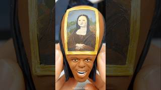 Mona Lisa KSI😂 clay art ksi meme art [upl. by Rossen]