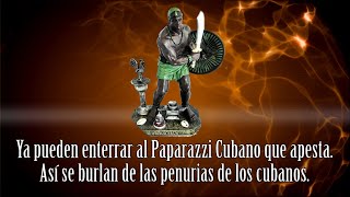 Ya pueden enterrar al Paparazzi Cubano que apesta Así se burlan de las penurias de los cubanos [upl. by Aivitnahs]