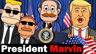 SML Movie President Marvin Animation [upl. by Samale336]