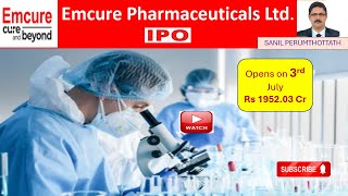 285 Emcure Pharmaceuticals Ltd IPO  Stock Market for Beginners video [upl. by Renraw151]