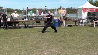 Pak Hok Pai  Siu Ng Ying Kuen pt 1  Edmonton Dragon Boat Festival 2012 [upl. by Hulburt]