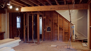 Installing LVL Beams During a Residential Remodel [upl. by Anolahs655]