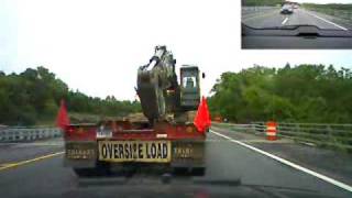 pilotcartv  Bridge Crossing NYS Thruway I 87 North Catskill NY [upl. by Carie]