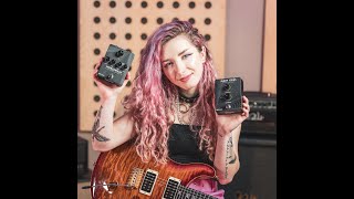 Sophie Burrells First Reaction To The PRS Pedals  PRS Guitars Europe [upl. by Ellenwahs]