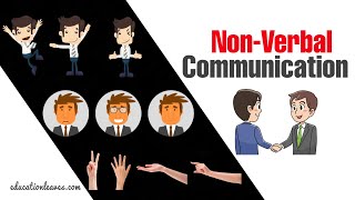 Nonverbal Communication its types amp Importance education [upl. by Aerbma752]