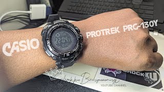 CASIO PROTREK PRG130Y ✔️ Battery Low 2020 [upl. by Domeniga]