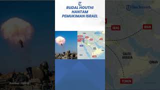 Rudal Houthi Hantam Pemukiman Israel 4 Warga Terluka Saat Akan Berlindung [upl. by Filide354]