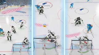 MY BEST GOALIE GAME EVER  NHL24 EASHL [upl. by Olegnalehcim]