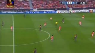 Benfica v Barcelona  02102012 Full Highlights amp Results  Part 1 [upl. by Terej]