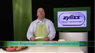 Produktvideo Zyliss Elektrische Multi Schäler mit Onlineshopmoderatorde Rene Kogelman [upl. by Chita]