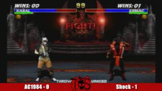 Road to Evo 2 UMK3 LOSERS FINALS AC1984 vs Shock [upl. by Mancino]