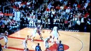 Gus Johnsons call of Al Harrington 3pointer [upl. by Ardnosal957]