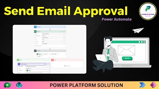 How to create email approval using Power Automate Flow 🚀 microsoft powerautomate send email [upl. by Elbas818]