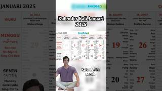 Klik👆Download Kalender Bali Januari 2025 PDF [upl. by Akinuahs]