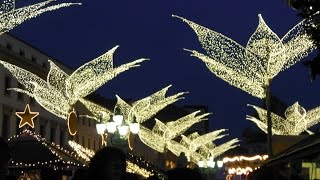 Sternschnuppenmarkt  Twinkling Star Christmas Market Wiesbaden 2014 [upl. by Leighland]