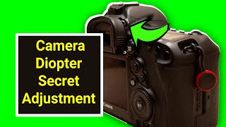 Camera Diopter The Secret Adjustment You Never Knew [upl. by Aical]