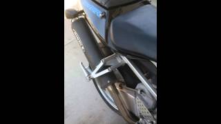 CBR 929 full Hindle exhaust [upl. by Florinda]