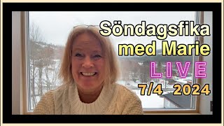 Språkfika Söndagsfika 7 april 2024  Svenska med Marie svenskamedmarie [upl. by Sivrat]