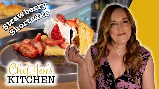 ChamomileLavender Strawberry Shortcake  Chef Jens Kitchen [upl. by Sugirdor]