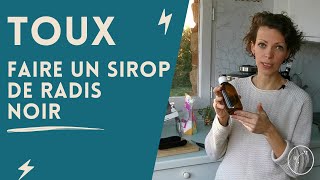 TOUX  Comment faire un sirop de radis noir [upl. by Abbotson]