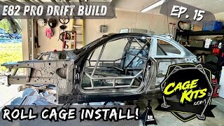 E82 Cage kits roll cage install [upl. by Refotsirc]