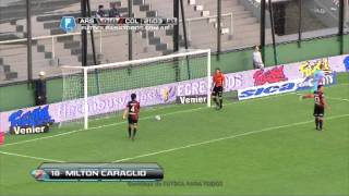 Gol Caraglio Arsenal 1 Colón 0 Final 2014 Fecha 10 Fútbol Para Todos [upl. by Stilla355]