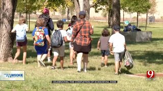 Scissortail Park Students Enjoy Opening Day [upl. by Onailime645]