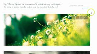 Minima HTML  ThemeForest Introduction [upl. by Alue]