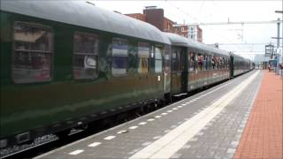 De SSN 01 1075 met de Eifelland Expres bij vertrek uit Houten Castellum [upl. by Aldercy]