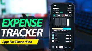 5 Best Free Expense Tracker Apps For iPhone  iPad  IOS ✅ [upl. by Landing]