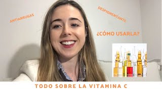 Como Usar VITAMINA C en la Cara 🍊 5 TIPS Aplicar Serum Vitamina C 🤩 FARMACIA SENANTE [upl. by Cerys]