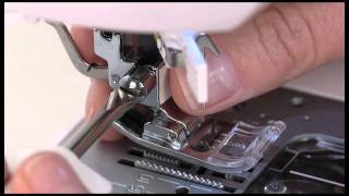 SINGER® Ruffler Attachment Presser Foot Tutorial [upl. by Ilene]