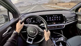 2023 Kia Sportage XPro Prestige  POV Driving Impressions [upl. by Lemieux]