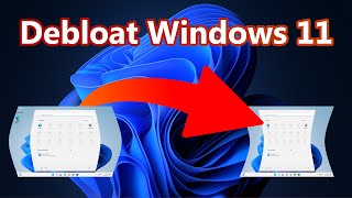 Want to remove all the bloatware that comes with Windows 11 Lets Debloat Windows11 unused apps [upl. by Blockus]