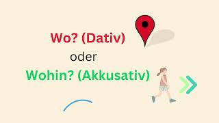 Wo oder Wohin Wechselpräpositionen mit Dativ und Akkusativ Deutsch als Fremdsprache Level A2 [upl. by Tansy]