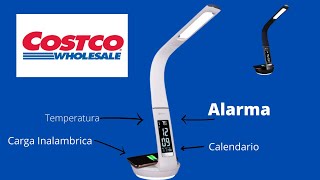 Wireless Charging Led Lamp •OttLite• Costco en Español [upl. by Aneis]