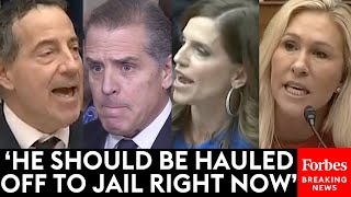 SUPERCUT The Most Shocking Moments From Wednesdays Hunter Biden Contempt Of Congress Hearings [upl. by Selle]