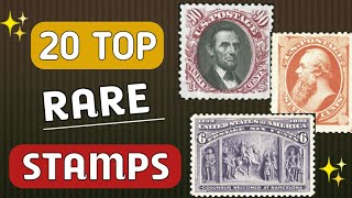 US Stamps Worth Lot of Money  Most Expensive amp Rare American Postage Stamps [upl. by Alonso952]