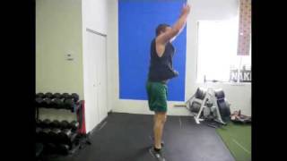 Bodyweight Exercise  Arm Swing Squat [upl. by Melena]