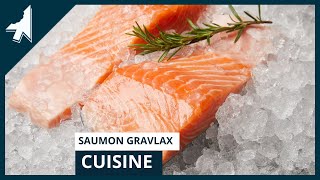 Le saumon gravlax  recette de cuisine rapide [upl. by Dang970]