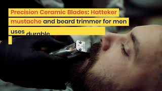 Hatteker Men’s Hair Cutting Kit Cordless Clipper Review [upl. by Bridwell]