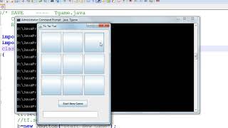 Tic Tac Toe game in Java GUI  using swing  Worth Watching [upl. by Sparkie329]