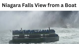 Niagara Falls boat view [upl. by Annig]