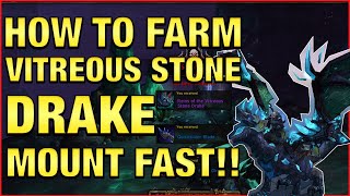 GET IT NOW How To Farm The Vitreous Stone Drake  Stonecore Mount Farm Guide  World Of Warcraft [upl. by Adkins]