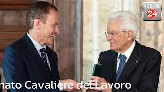 Fabio Ravanelli nominato Cavaliere del Lavoro [upl. by Jeanne]