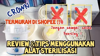 Review amp Tips Menggunakan Alat Sterilisasi Botol yg benar [upl. by Sneed]