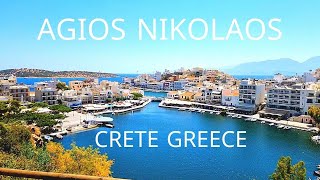 Exploring Agios Nikolaos Crete Greece  A Travelers Guide [upl. by Euginimod420]