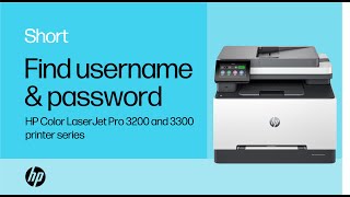 Find username amp password  HP Color LaserJet Pro 32013204 3288 MFP 33013304 3388 printers [upl. by Dominus289]