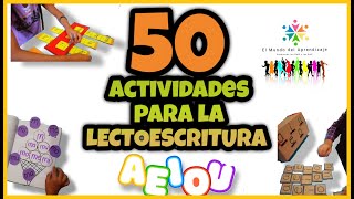 🅰️🆎 Enseñar a leer  50 ACTIVIDADES para ENSEÑAR a LEER y a ESCRIBIR  método SENCILLO y Rápido 🚀 [upl. by Wait]