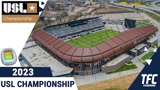 USL Championship 2023  TFC Stadiums [upl. by Eener881]